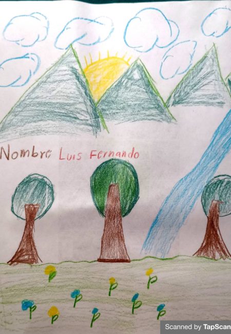 Luis Fernando edad_ 7 años- Impulso verde